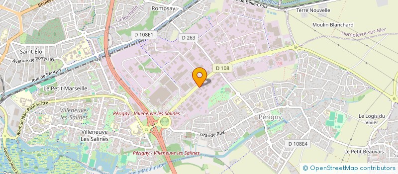 localisation de l'entreprise SERMA MICROELECTRONICS à PERIGNY