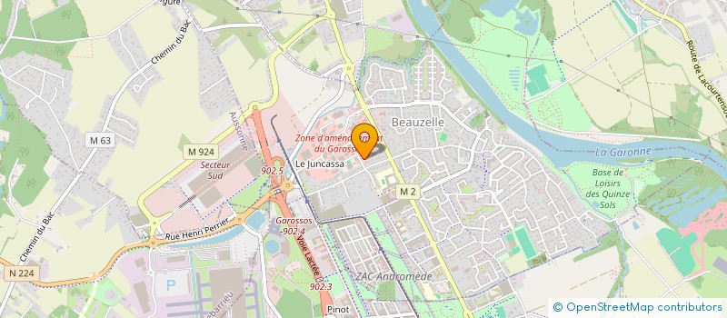 localisation de l'entreprise SERMAX TRAVAUX  ROUFFIAC-TOLOSAN