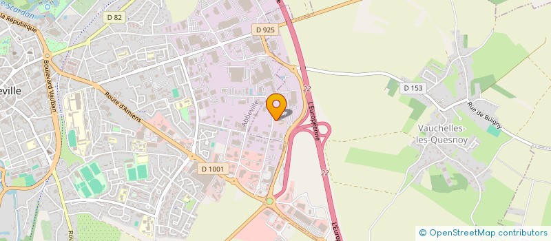 localisation de l'entreprise SERMED  VAUCHELLES-LES-QUESNOY