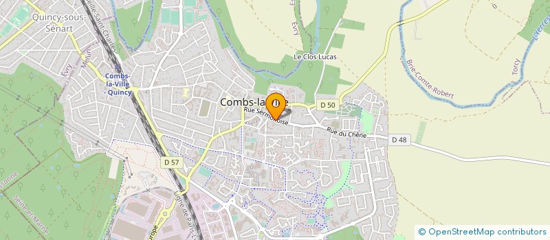 localisation de l'entreprise SERMEFER à COMBS-LA-VILLE