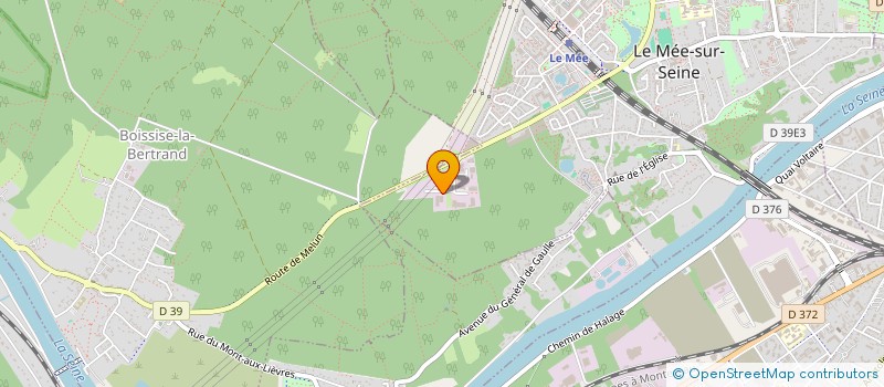 localisation de l'entreprise SERMELEC à LE MEE-SUR-SEINE