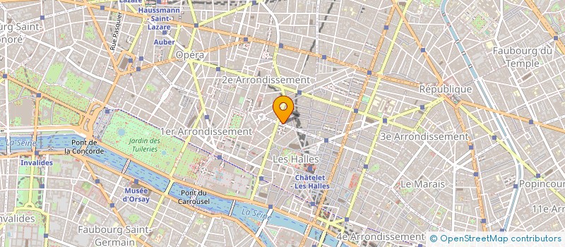 localisation de l'entreprise SERMENT D'HUMANITE - LES AVOCATS S'ENGAGENT  PARIS