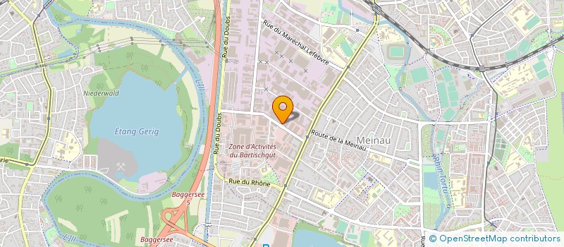 localisation de l'entreprise SERMES DISTRIBUTION  DACHSTEIN