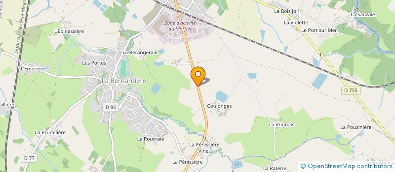 localisation de l'entreprise SERMI à CUGAND