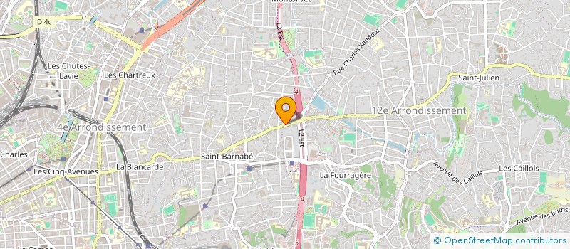 localisation de l'entreprise SERMIA BATIMENT à MARSEILLE