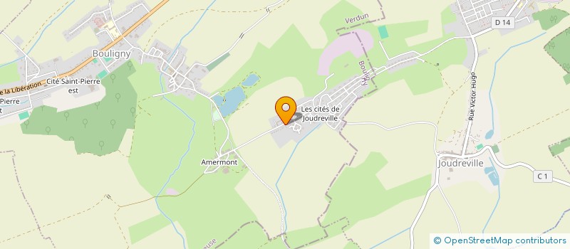 localisation de l'entreprise SERMIDIS à BOULIGNY