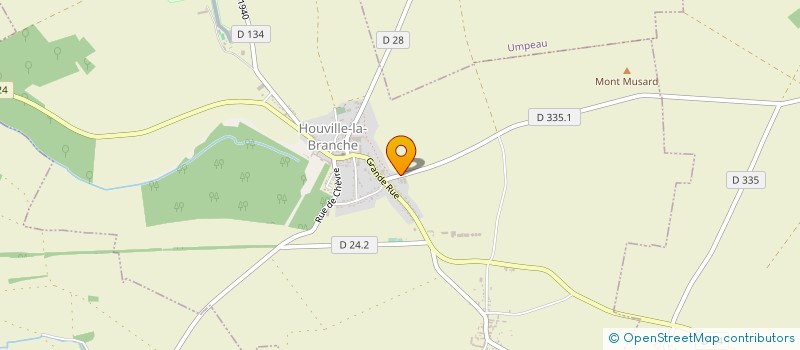 localisation de l'entreprise SERMO GESTION à HOUVILLE-LA-BRANCHE