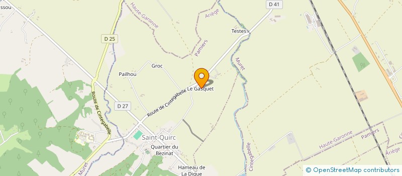 localisation de l'entreprise SERNY NETTOYAGE 0931 à SAINT-QUIRC