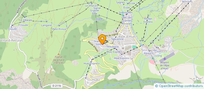 localisation de l'entreprise SERO  HUEZ