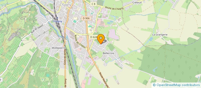 localisation de l'entreprise SERO IMMOBILIER  CHAGNY