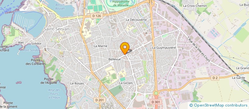localisation de l'entreprise SEROLIE à SAINT-MALO