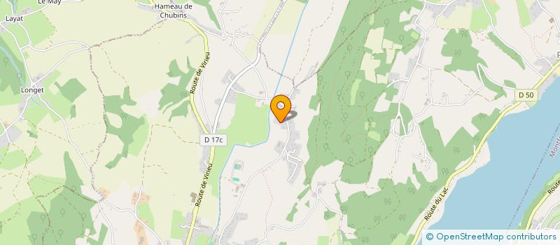 localisation de l'entreprise SEROMAT  VILLAGES DU LAC DE PALADRU