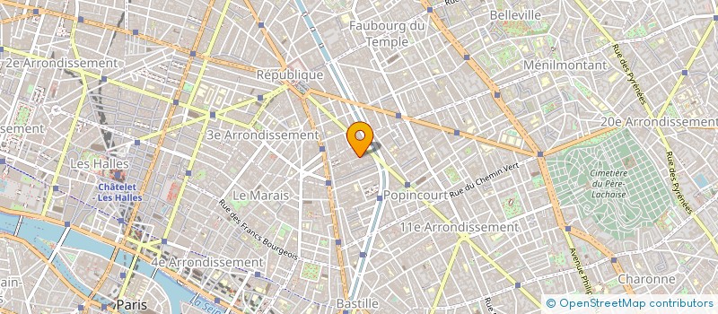 localisation de l'entreprise SERONI ASSET  PARIS