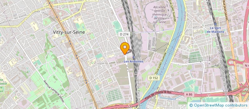 localisation de l'entreprise SEROPIC S A à VITRY-SUR-SEINE