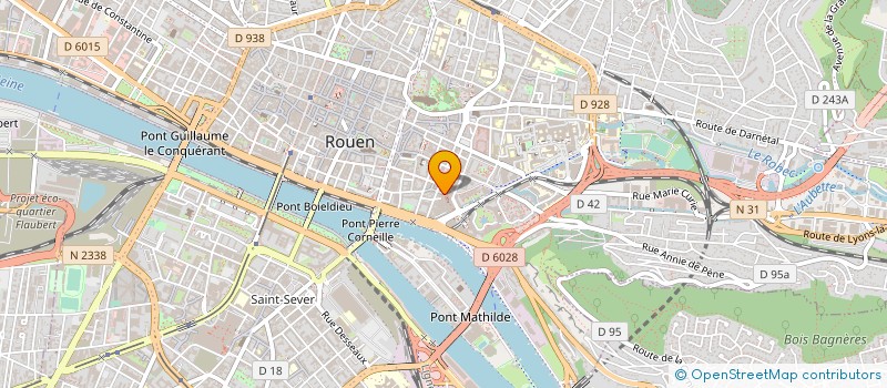 localisation de l'entreprise SEROR  ROUEN