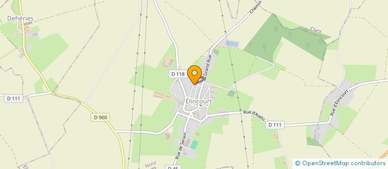 localisation de l'entreprise SEROR II  ELINCOURT