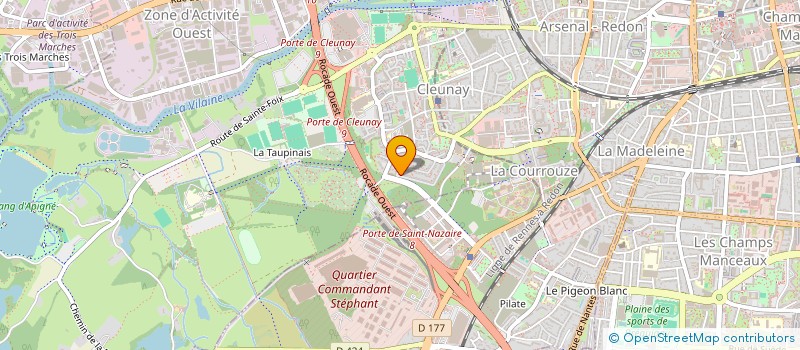 localisation de l'entreprise SEROT PRO SAS à RENNES