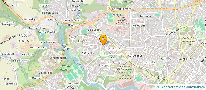 localisation de l'entreprise SEROWMA  BREST