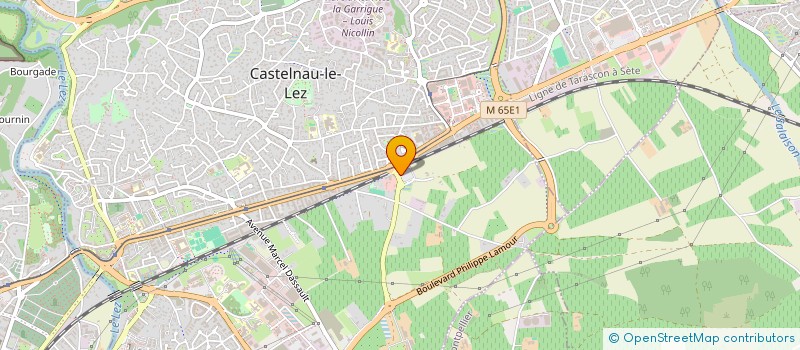 localisation de l'entreprise SERPAC à CASTELNAU-LE-LEZ