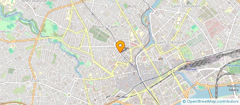 localisation de l'entreprise SERPAS à NANTES