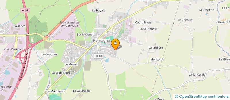 localisation de l'entreprise SERPE  SAINT-SAUVEUR-DES-LANDES