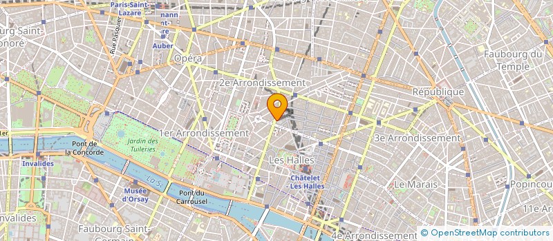 localisation de l'entreprise SERPEL à PARIS