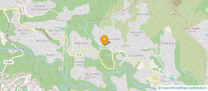 localisation de l'entreprise SERPELEC à BIOT