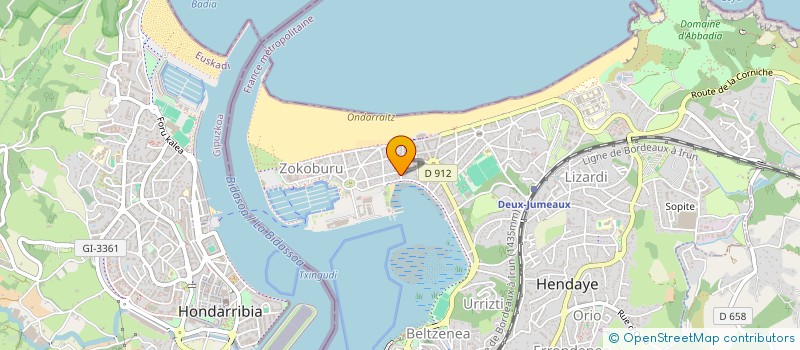 localisation de l'entreprise SERPENTHINE à HENDAYE