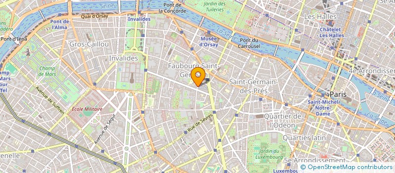 localisation de l'entreprise SERPENTI  PARIS