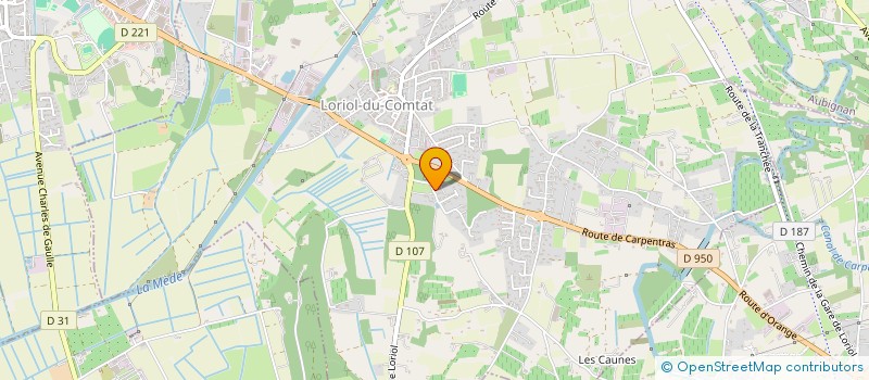 localisation de l'entreprise SERPENTINE  LORIOL-DU-COMTAT