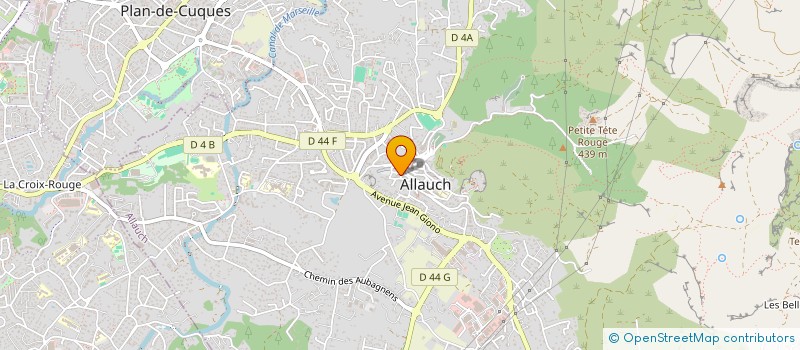 localisation de l'entreprise SERPENTIS  ALLAUCH