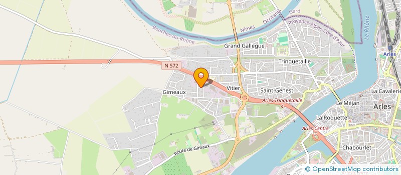 localisation de l'entreprise SERPETTE DELPHINE ET MINISCALCO JACQUES  ARLES