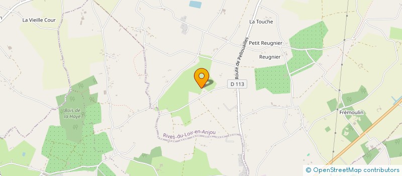 localisation de l'entreprise SERPHI  LOIRE-AUTHION