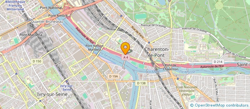 localisation de l'entreprise SERPI  CHARENTON-LE-PONT