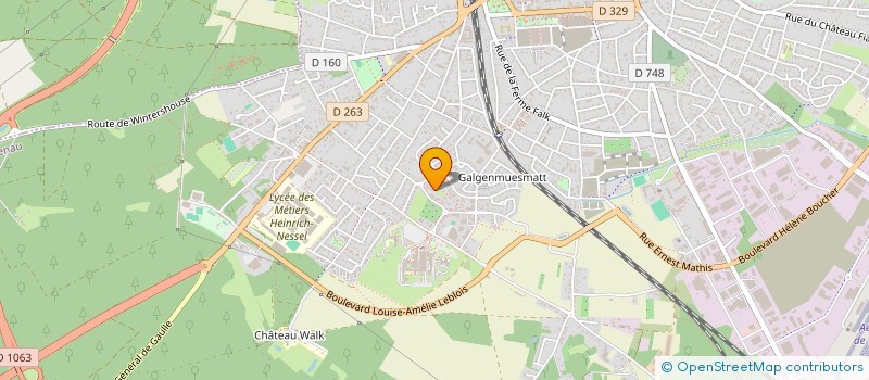 localisation de l'entreprise SERPICO  HAGUENAU