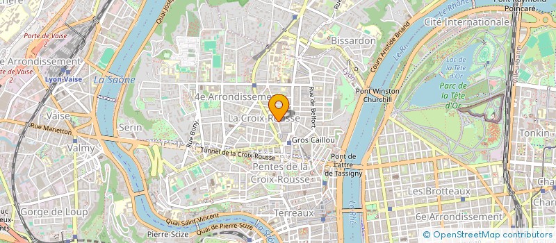 localisation de l'entreprise SERPINET CONSEIL RH à LYON