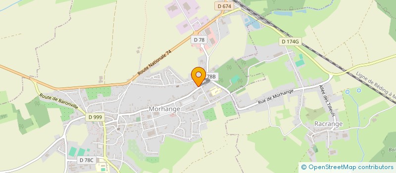 localisation de l'entreprise SERPLASTE à MORHANGE