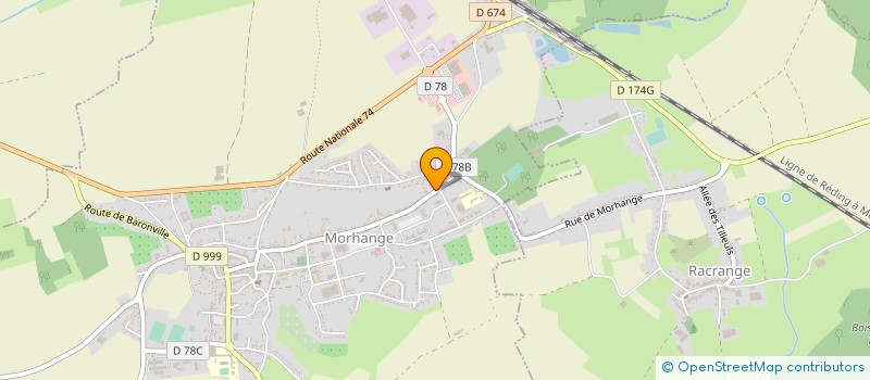 localisation de l'entreprise SERPLASTE DIFFUSION à MORHANGE