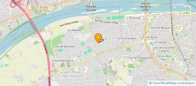localisation de l'entreprise SERPOLET  SAINT-PRYVE-SAINT-MESMIN