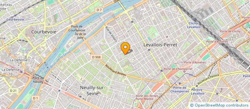 localisation de l'entreprise SERPP ET COMPAGNIE à NEUILLY-SUR-SEINE