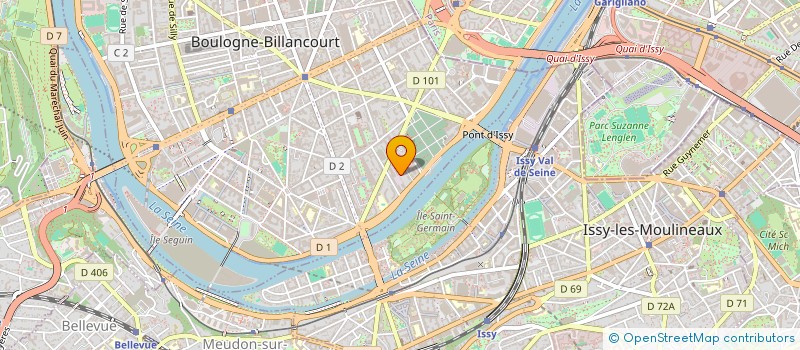 localisation de l'entreprise SERR à BOULOGNE-BILLANCOURT