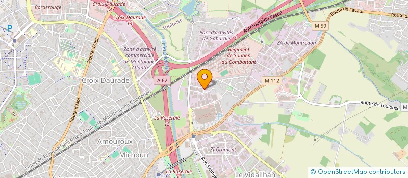 localisation de l'entreprise SERR EP à TOULOUSE