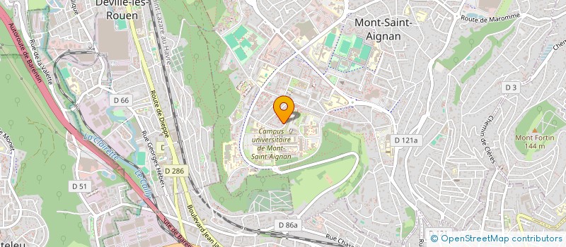 localisation de l'entreprise SERRA  MONT-SAINT-AIGNAN