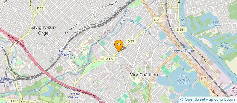 localisation de l'entreprise SERRA DA ESTRELA à VIRY-CHATILLON