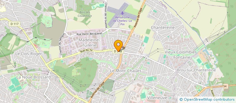 localisation de l'entreprise SERRA ET VALE CONSTRUCTIONS à CHELLES