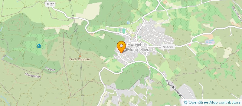 localisation de l'entreprise SERRA SERGE  MURVIEL-LES-MONTPELLIER