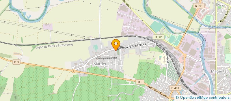 localisation de l'entreprise SERRALUNGA PERE ET FILS  MARDEUIL