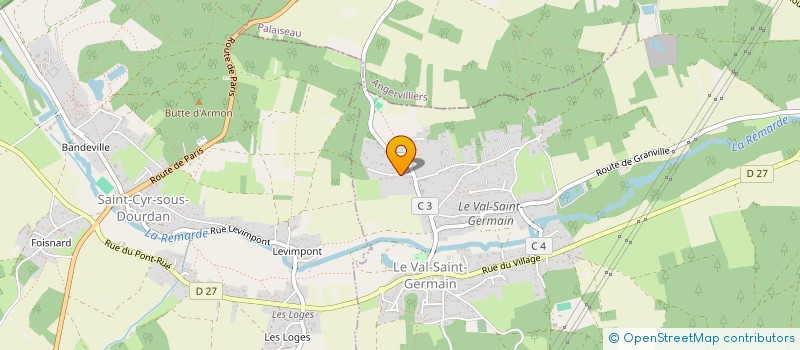 localisation de l'entreprise SERRALYS  LE VAL-SAINT-GERMAIN