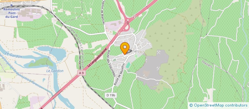 localisation de l'entreprise SERRANO à FOURNES