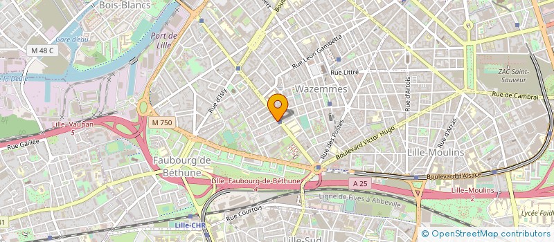 localisation de l'entreprise SERRATEC à LILLE